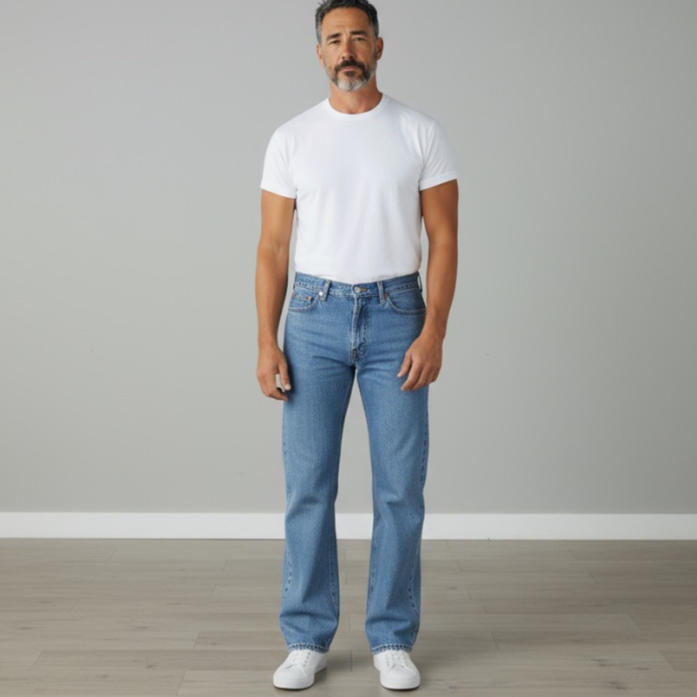 Wrangler Light Blue Denim Jeans Mens Size 36 x 30